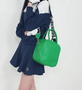 스퀘어비 여성골프 토트백 파우치 카트백 마크그린, 그린