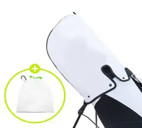 산디앤 골프백 컬러후드 커버, 12.White