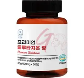 순백드림 고함량 프리미엄 글루타치온 정 36g, 60정, 1개