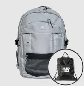 뉴발란스(NEW BALAE)뉴발란스 NBGC8SM103-GR3D 백팩 스퀘어 가방 스포츠백, FF