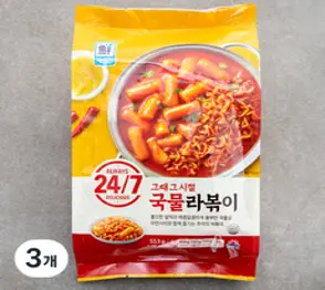 대림 국물라볶이, 553g, 3개