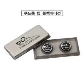 쿠드롱팁 블랙에디션 프로 당구팁 용품 재료, M