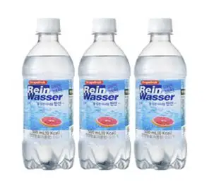 라인바싸 탄산수 자몽 500ml (40입), 40개