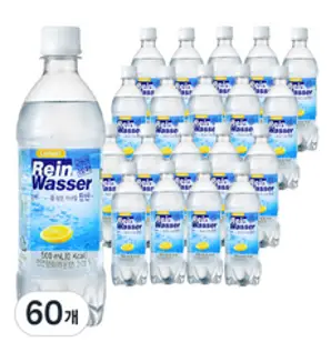 라인바싸 플레인 탄산수, 500ml, 60개