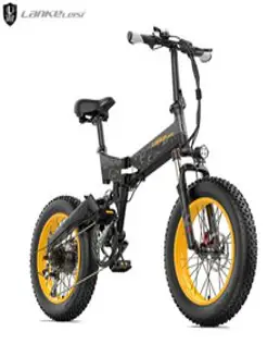랑케레이시 x3000plus 전기자전거 1000W 48V11A/17A 팻바이크, 11A, 옐로우/그레이