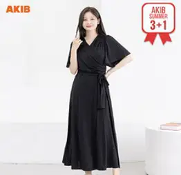냉장고 주름 랩원피스 휴양지원피스 빅사이즈 수유 빅사이즈 3+1