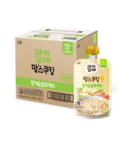 맘마밀 유아용 안심이유식 퓨레 오트밀과 사과프룬, 혼합맛(사과/프룬/오트밀), 100g, 10개