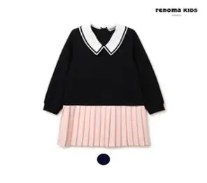 레노마 키즈 여아플리츠배색원피스 R2312O616 11