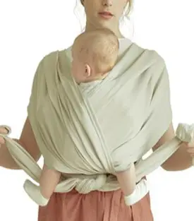 토드비 신생아 링슬링 아기띠 (사이즈 조절가능), 베이지