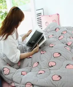 바자르 모모찡 극세사 겨울 이불베개 침구세트