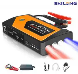SHILONG 12V 99800mAH 차카파워 차량용 점프스타터, 1개