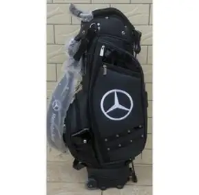 벤츠 휠스텐드캐디백 3컬러 골프가방 골프백, 검은색