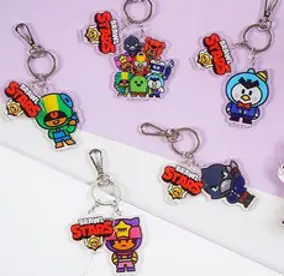 브롤스타즈 캐릭터 아크릴 키링 x3종