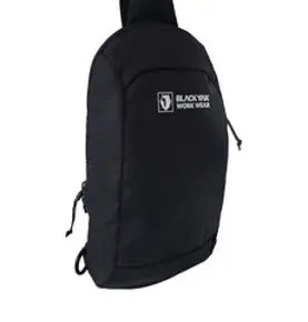 블랙야크 워크웨어 유틸리티 슬링백, 16 x 32 cm, 블랙