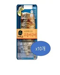 비비고 생선구이 고등어 15팩, 60g, 15개