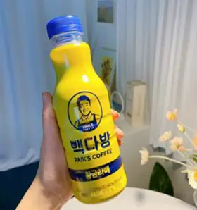 [빽다방] 황금라떼 450ml, 24개
