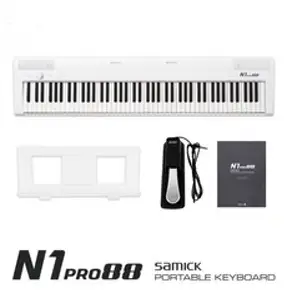 삼익 디지털피아노 퍼스트원 플러스 First-1 Plus 88해머건반, 화이트, 색상:화이트
