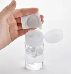 [1+1+1]3개세트아세톤 투명 리무버 공병 디스펜서 용기 100ml, 상세페이지 참조