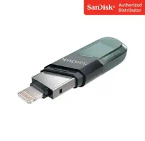 샌디스크 USB 메모리 iXpand Flip 아이폰 아이패드 전용 OTG 8핀USB3.1 IX90N 128GB, 128기가