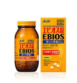 아사히 에비오스 600정/ 성인 복용시 약1개월 분 /천연 맥주효모 건조효모 위장영양제