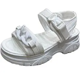 슈즈앤 여성용 어글리 통굽 체인 샌들 sn026