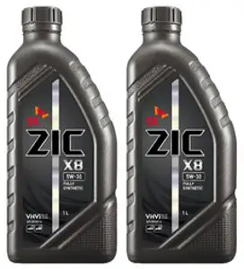 SK엔무브 지크 X8 엔진오일, 2개, 5w30, 1L