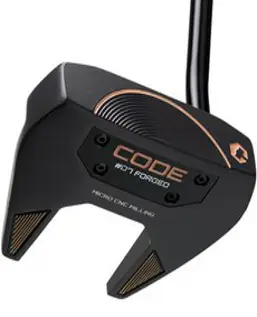 예스골프 코드6 퍼터 블랙 83.82cm VI-07 + 영신 골프티 세트, R, 3도