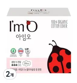 아임오 뉴 팬티라이너, 일반, 20개입, 3개