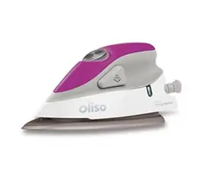 Oliso 올리소 M2 미니 프로젝트 스팀 다리미(Solemate 포함) 1000와트, Orchid