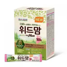 바른목장 원유로 만든 위드맘 100일 스틱분유, 16개, 10개입