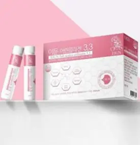 이둔 어린콜라겐 3.3 25ml x 14병 틸라피아 스케일 마시는콜라겐 피쉬콜라겐 펩타이드 3300mg 함유, 3박스, 350ml
