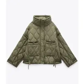 ZARA 누빔 슬림 패딩 자켓 퀼팅 점퍼 2969253