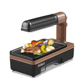 자이글 3종 조리팬 열선회전형 셀럽 전기그릴, ZG-KR2051B
