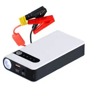 12V 차량용 점프스타터 보조배터리 한국형 코드, 점프스타터-12V 화이트, 1개