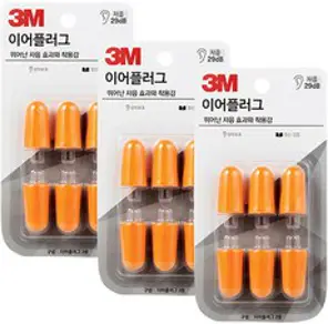 3M 이어플러그 리필용 3p, 3개