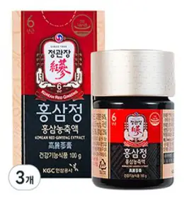 정관장 홍삼정, 100g, 3개