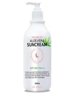 닥터문 프리미엄 대용량 알로에베라 선크림 SPF50+ PA+++, 500ml, 1개