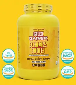 [지웨이] 헬스보충제 지플렉스 게이너 3kg, 1개, 단품