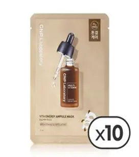 CNP 차앤박 비타 에너지 앰플 마스크 팩 x 10매, 1개입, 10개