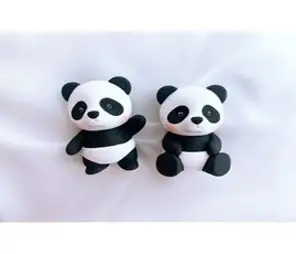 [라뮤즈캔들] 1+1 팬더 세트 차량 석고방향제 리필오일 박스포장, 끌로