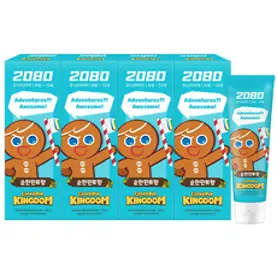 2080 쿠키런 브레이브 치약, 100g, 4개