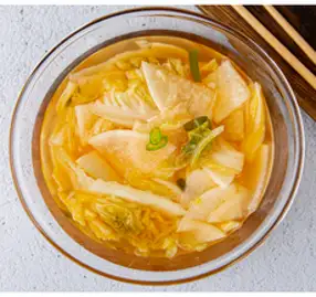 통나무집닭갈비 열무김치