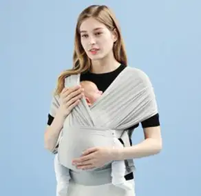 포그내 스텝원 에어 아기띠, 라이트그레이
