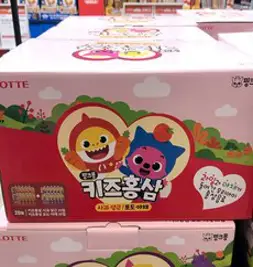 롯데 핑크퐁 키즈홍삼 패키지 100ml x 20입