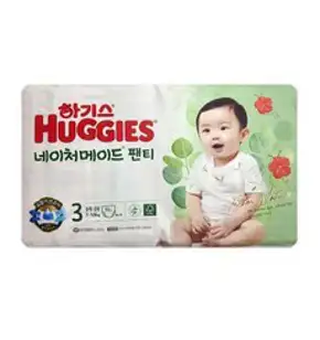 하기스 네이처메이드 팬티형 기저귀 아동용 중형 3단계(7~10kg), 208매