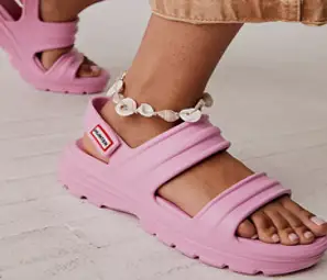 헌터 블룸 폼 여자 스트랩 샌들