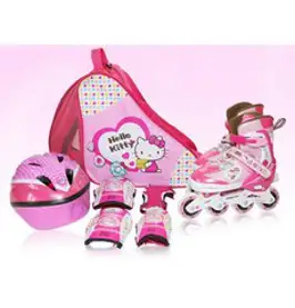 헬로키티 아동 인라인 스케이트 풀세트 남아선물 크리스마스선물 여아선물