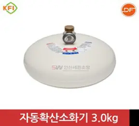 업소용 주방용 강화액 K급 소화기 3L + 점검표 + 받침대
