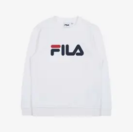 휠라 키즈 남여 공용 우노 풀오버 맨투맨 FK2POB3101X OWH