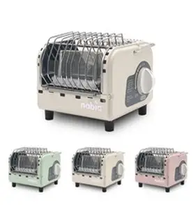 나비아 큐브 휴대용 부탄가스 히터, 크림베이지